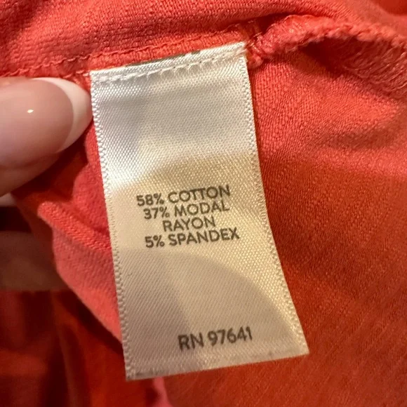 J. Jill Coral Dress - Picture 8 of 9